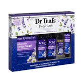 Dr Teal's Sleep Bath Epsom Salt, Foaming Bath, Body Wash & Body Oil & Body Lotion With Melatonin & Essential Oils – Ultimate Relaxation